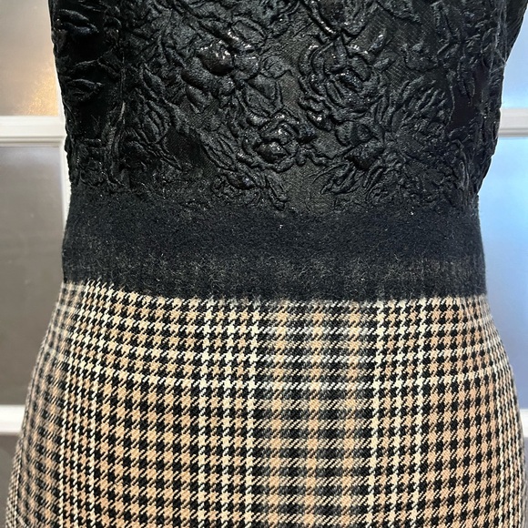 3.1 Phillip Lim Paneled Cloqué and Houndstooth Wool-Tweed Dress - Picture 8 of 15